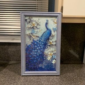 Framed diamond painting